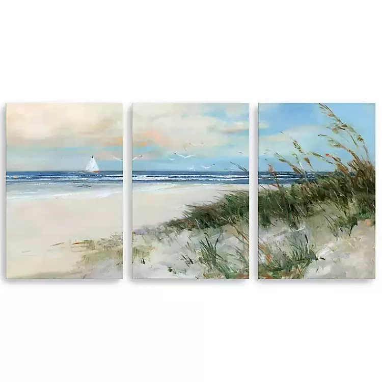 Oak Island Sunrise Canvas Art Prints, 32x48>Kirklands Home Discount