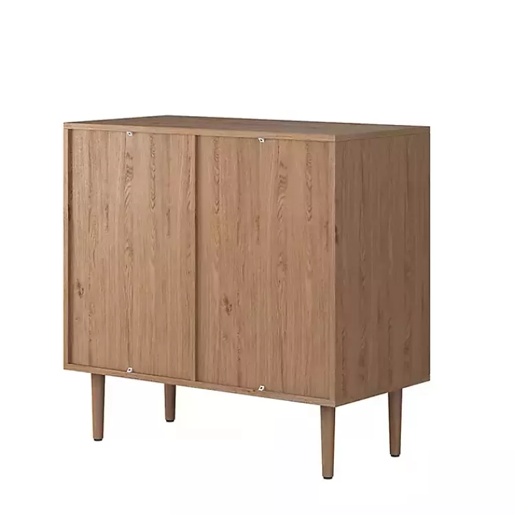 oak_wood_and_arched_rattan_door_cabinet_3.webp Oak Wood and Arched Rat 2-Door Cabinet>Kirklands Home Discount