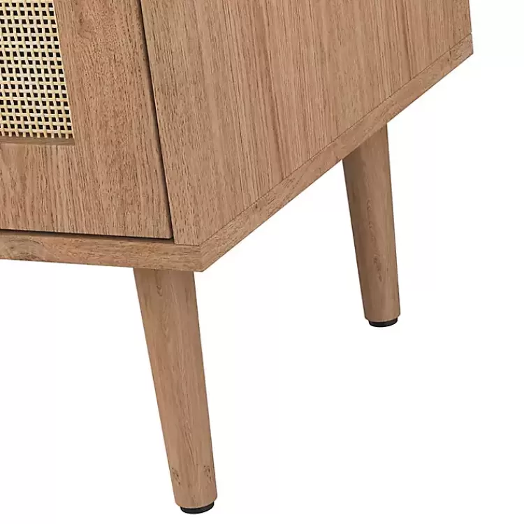 oak_wood_and_arched_rattan_door_cabinet_9.webp Oak Wood and Arched Rat 2-Door Cabinet>Kirklands Home Discount