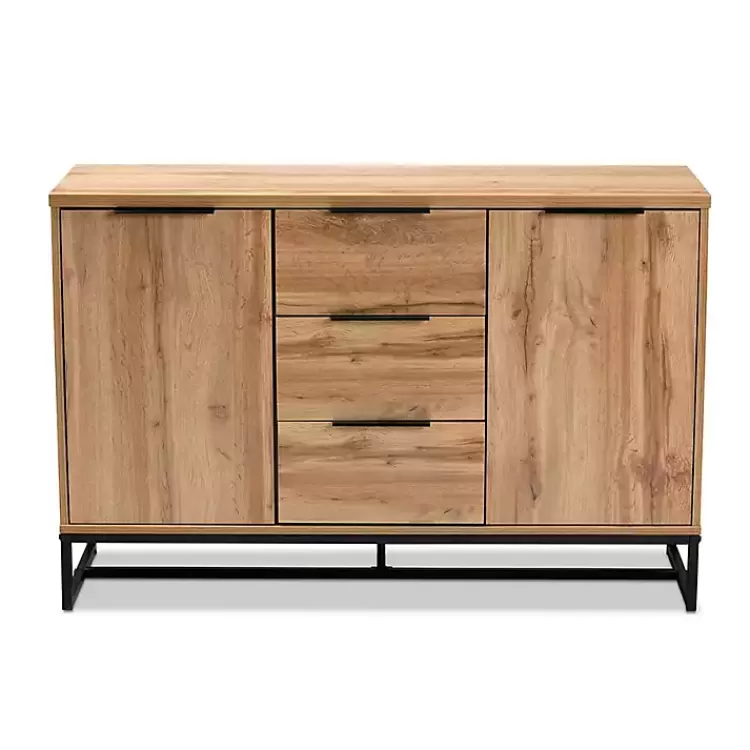 oak_wood_and_metal_sideboard_buffet_2.webp Oak Wood and Metal Sideboard Buffet>Kirklands Home Discount