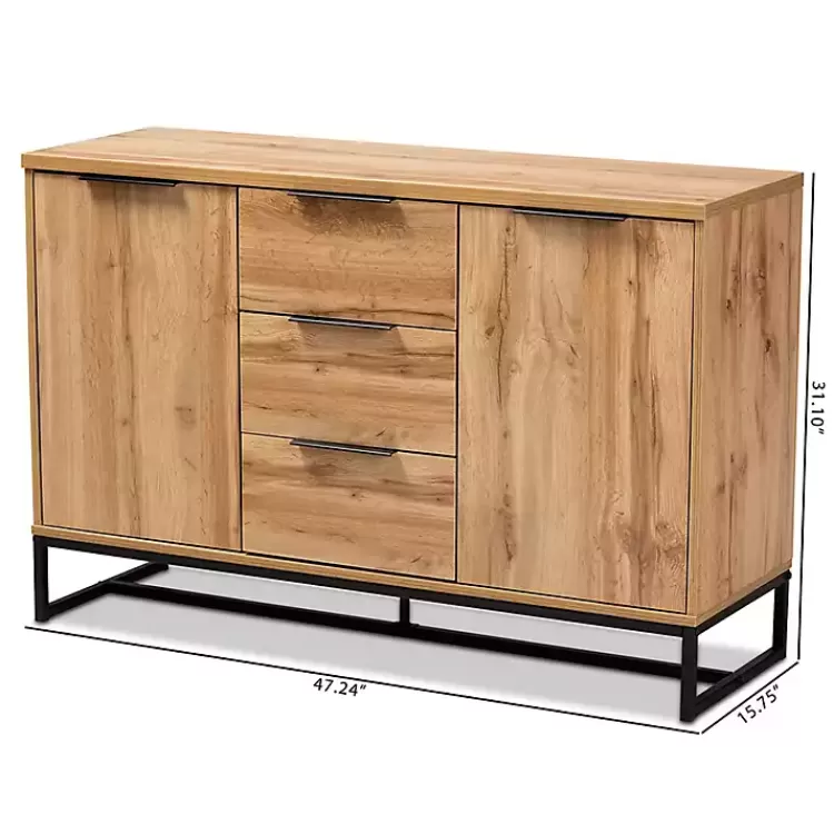 oak_wood_and_metal_sideboard_buffet_9.webp Oak Wood and Metal Sideboard Buffet>Kirklands Home Discount