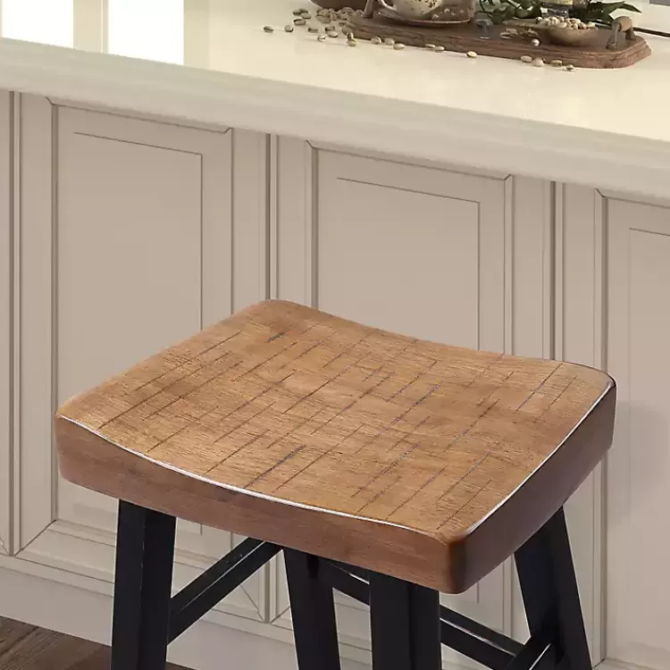 oak_wood_backless_cooper_bar_stools_set_of__3.webp Oak Wood Backless Cooper Bar Stools, Set of 2>Kirklands Home Best