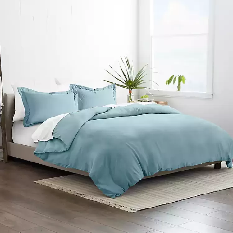 Ocean Solid 3-pc. King Duvet Cover Set>Kirklands Home Hot