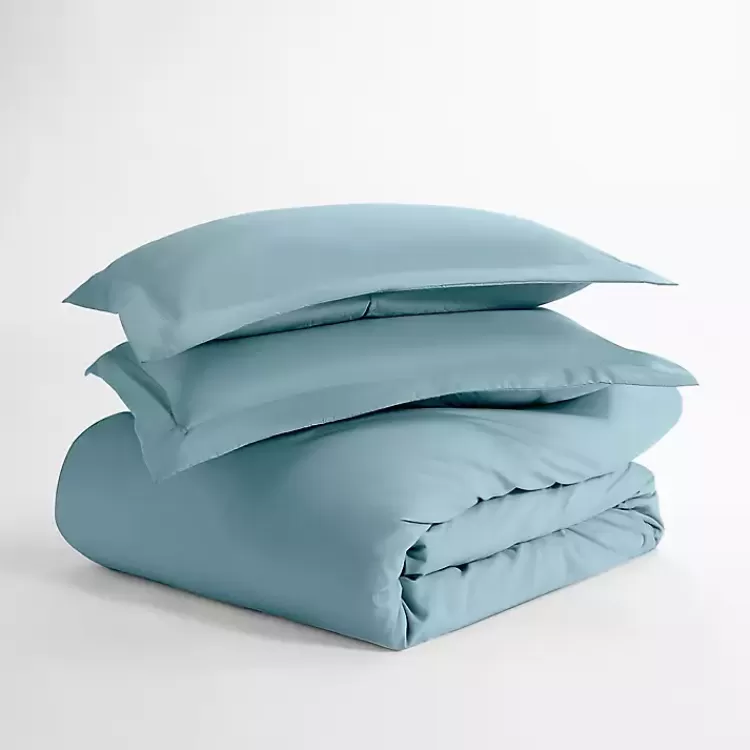 ocean_blue_solid_pc_twin_duvet_cover_set_2.webp Ocean Solid 3-pc. Twin Duvet Cover Set>Kirklands Home Best Sale