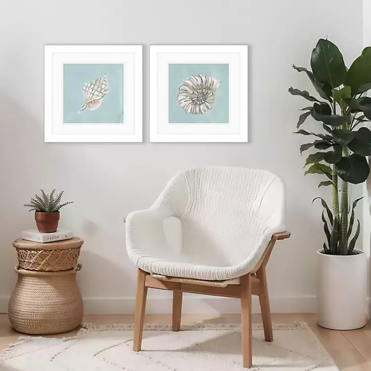 Ocean Seashells I Framed Art Prints, Set of 2>Kirklands Home Outlet