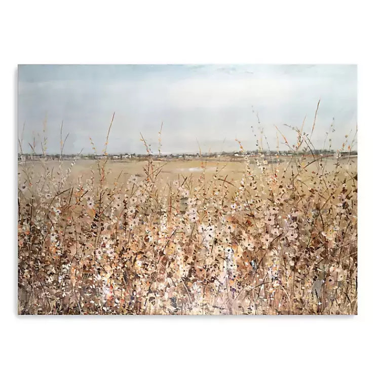Ochre Landscape Canvas Art Print>Kirklands Home Discount