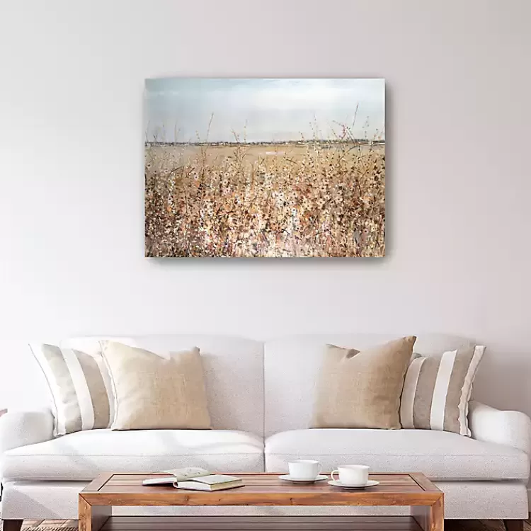 Ochre Landscape Canvas Art Print>Kirklands Home Discount