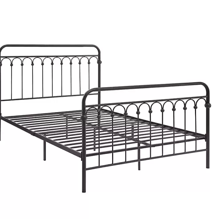 Oil Rubbed Bronze Metal Platform Full Bed>Kirklands Home Shop