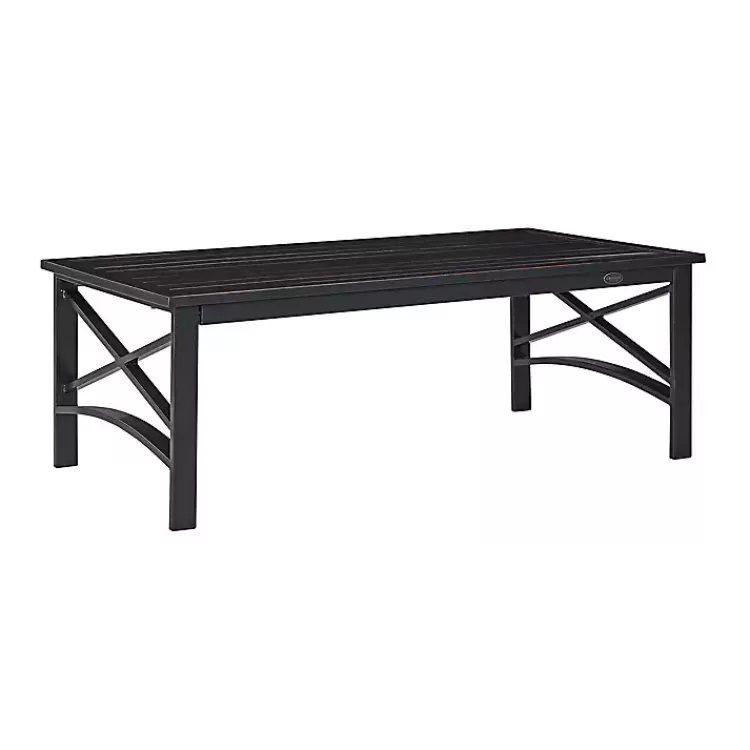 Oiled Bronze Metal Dayton Outdoor Coffee Table>Kirklands Home Cheap