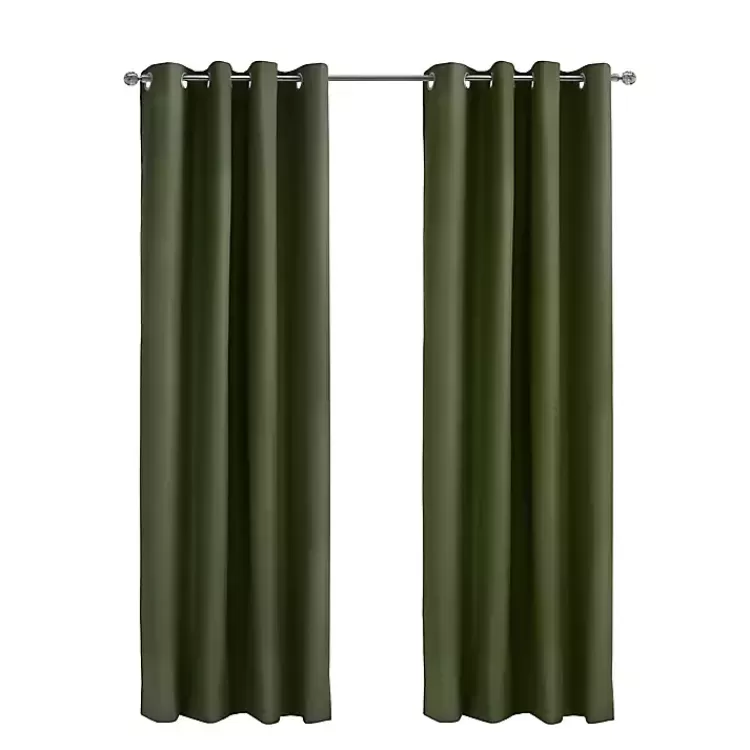 Olive Alpine Blackout Curtain Panel, 108 in.>Kirklands Home Sale
