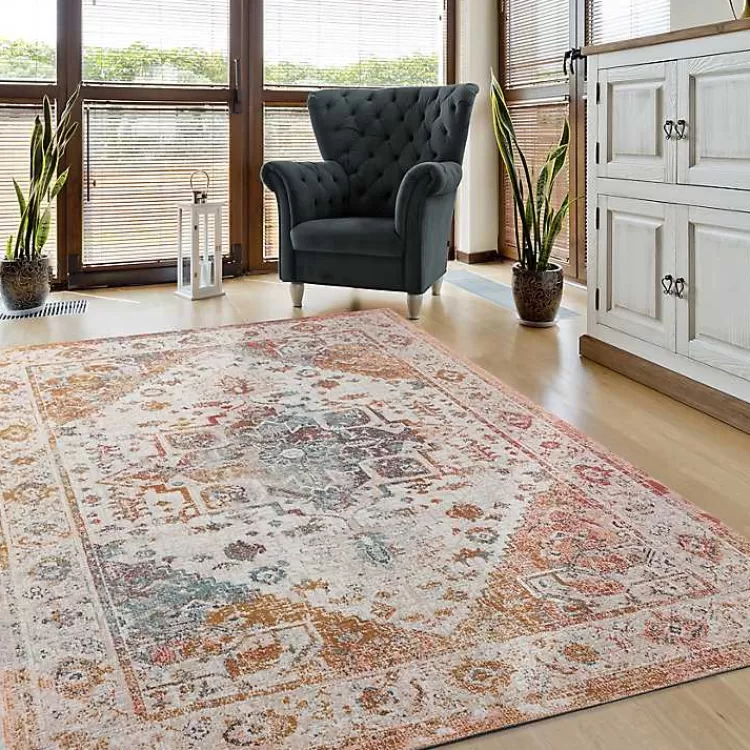 Ombre at Dusk Indoor/Outdoor Area Rug, 5x7>Kirklands Home Fashion