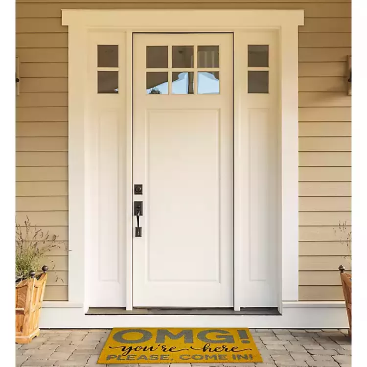 omg_youre_here_doormat_2.webp OMG You're Here Doormat>Kirklands Home Best Sale