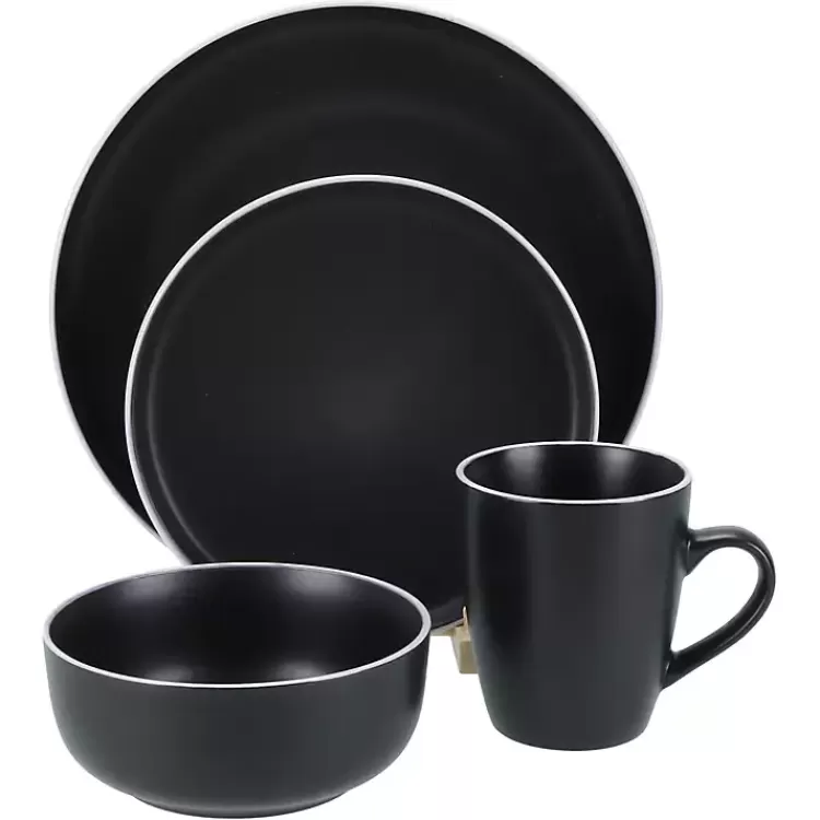 Onyx Eliza 16-pc. Dinnerware Set>Kirklands Home Discount