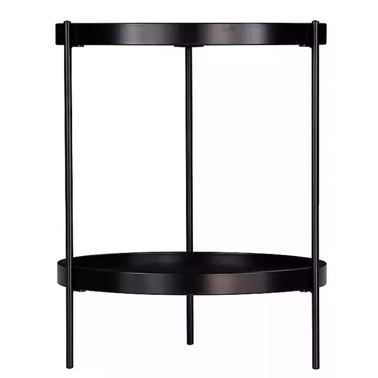 Onyx Rounded Modern Farmhouse Side Table>Kirklands Home Flash Sale
