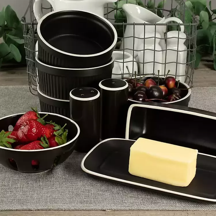 onyx_stoneware_pc_kitchen_accessories_set_6.webp Onyx Stoneware 7-pc. Kitchen Accessories Set>Kirklands Home Discount