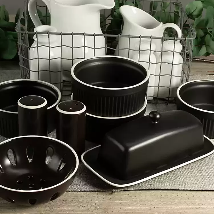 onyx_stoneware_pc_kitchen_accessories_set_8.webp Onyx Stoneware 7-pc. Kitchen Accessories Set>Kirklands Home Discount
