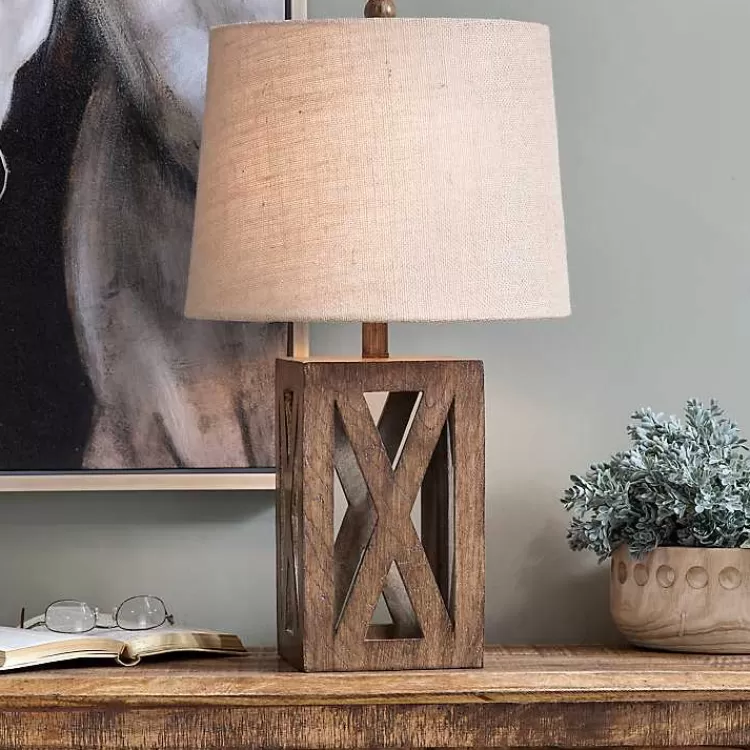 Open Block Table Lamp>Kirklands Home New