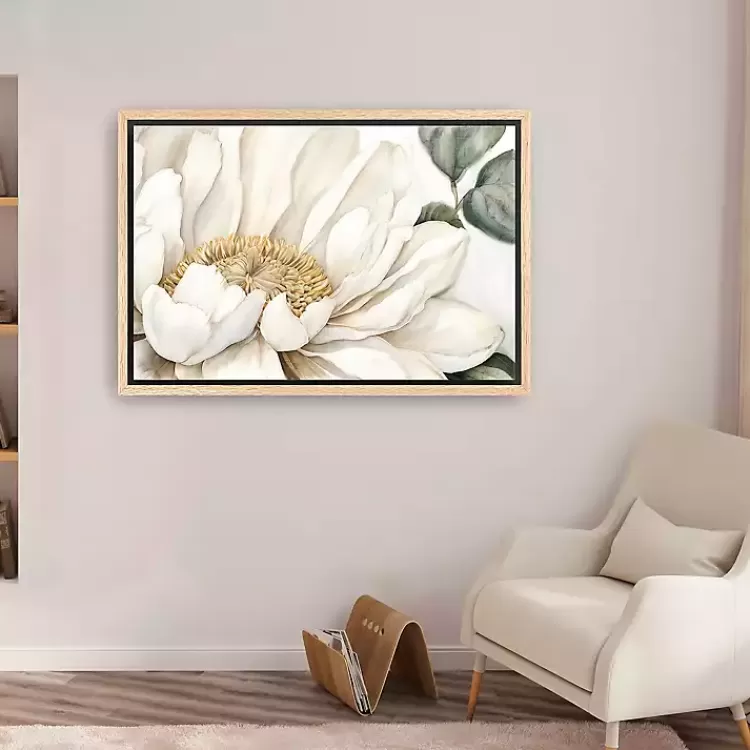 Open Bloom Framed Canvas Art Print>Kirklands Home Cheap
