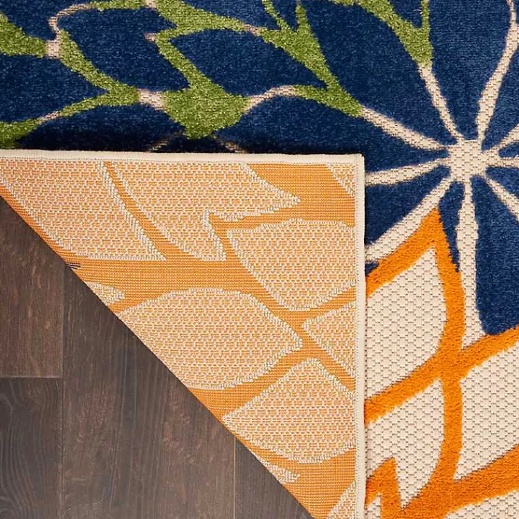orange_bright_floral_burst_outdoor_area_rug_x_2.webp Orange Bright Floral Burst Outdoor Area Rug, 5x7>Kirklands Home Discount
