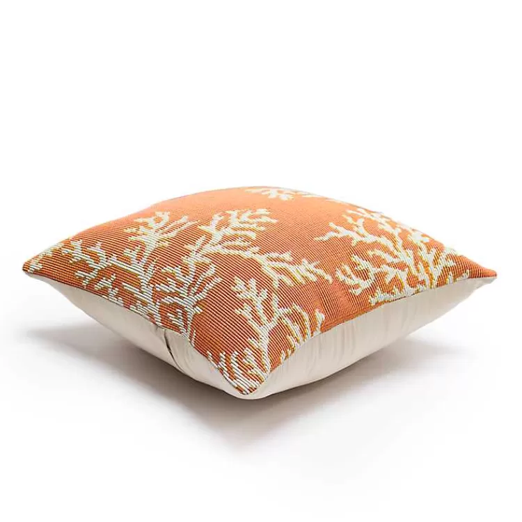 orange_coral_woven_outdoor_throw_pillow_2.webp Orange Coral Woven Outdoor Throw Pillow>Kirklands Home Hot