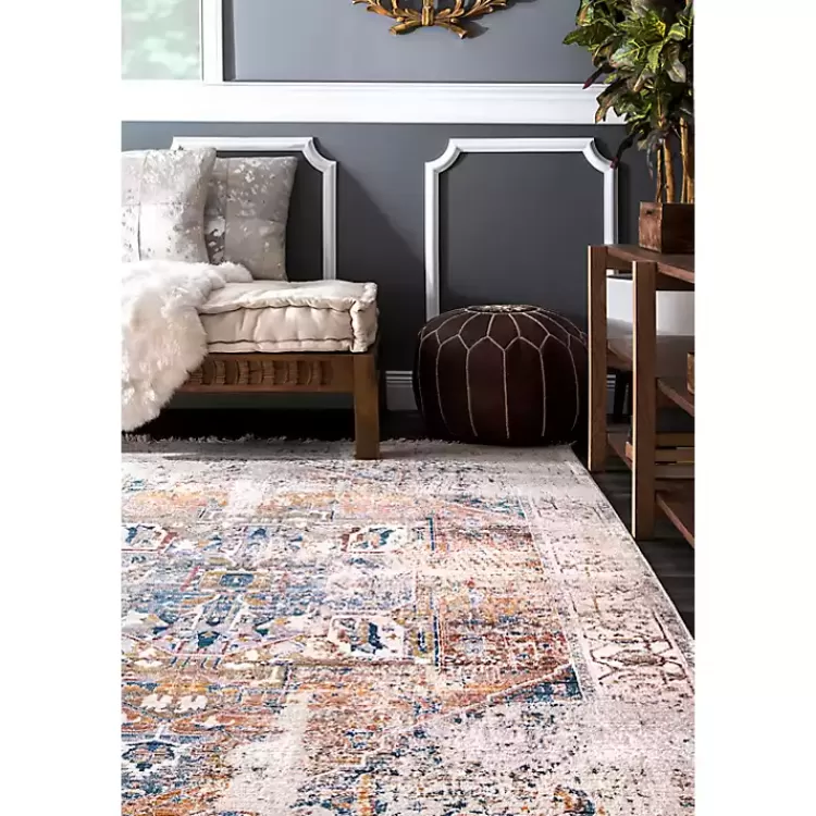 orange_eli_medallion_fringe_area_rug_x_2.webp Orange Eli Medallion Fringe Area Rug, 5x8>Kirklands Home Cheap