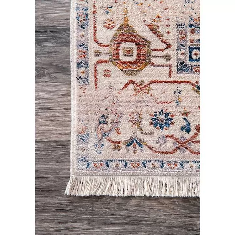 orange_eli_medallion_fringe_area_rug_x_3.webp Orange Eli Medallion Fringe Area Rug, 5x8>Kirklands Home Cheap