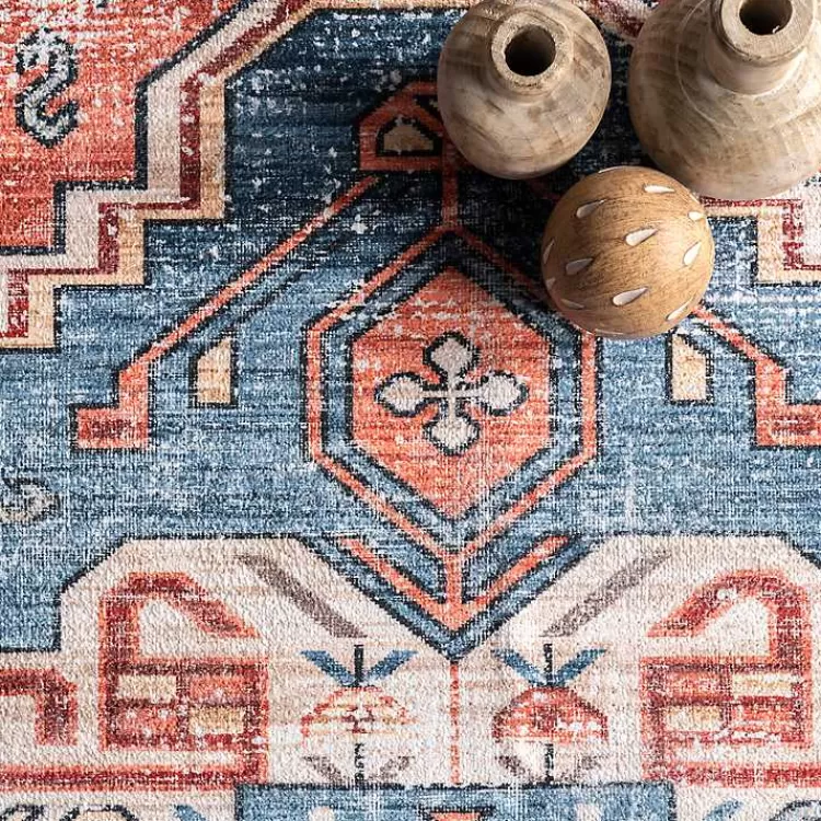 orange_faded_medallion_washable_area_rug_x_3-1.webp Orange Faded Medallion Washable Area Rug, 4x6>Kirklands Home Cheap