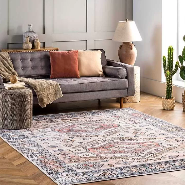 Global Motif Washable Area Rug, 3x5>Kirklands Home Discount