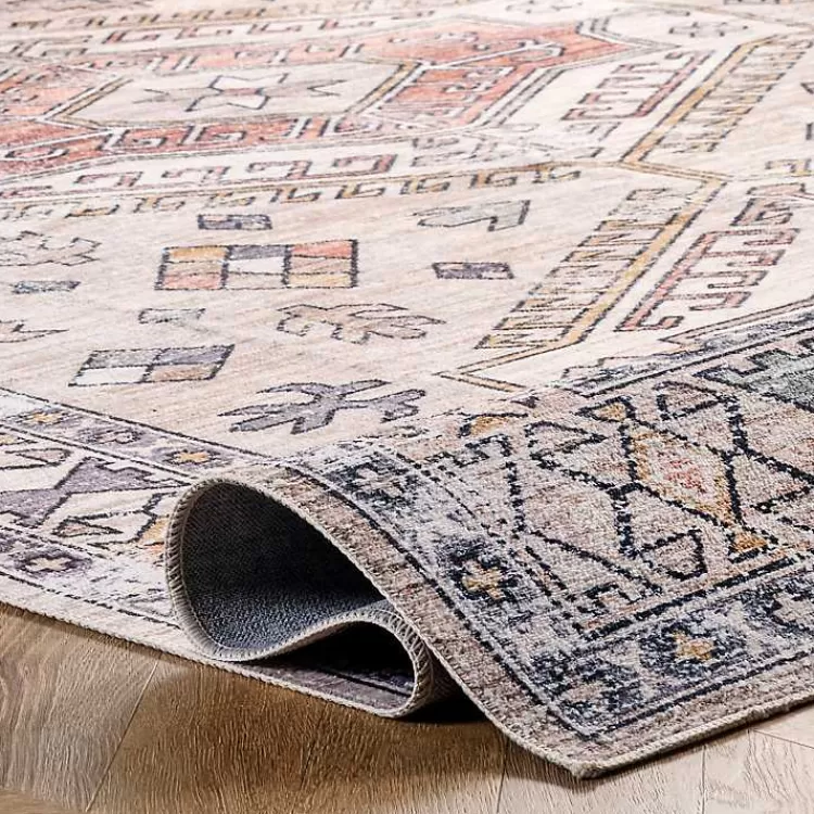 orange_global_motif_washable_area_rug_x_4-1.webp Global Motif Washable Area Rug, 3x5>Kirklands Home Discount