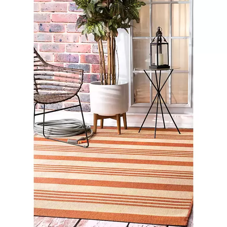 Robin Stripe Outdoor Rug, 5x8>Kirklands Home Cheap