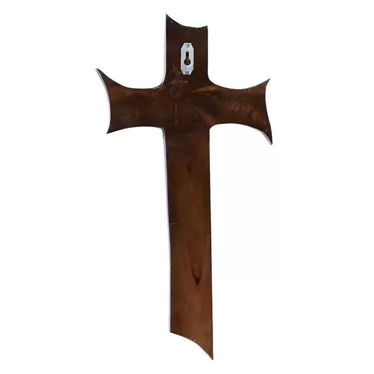Organic Shape Cross Wall Plaque, 20 in.>Kirklands Home Online