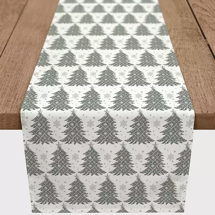 Ornate Trees Christmas Runner, 72 in.>Kirklands Home Cheap