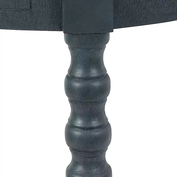 oval_antique_navy_accent_table_4.webp Oval Antique Navy Accent Table>Kirklands Home Flash Sale