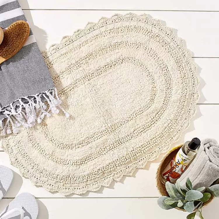oval_classic_ivory_crochet_bath_mat_4.webp Oval Classic Crochet Bath Mat>Kirklands Home Sale