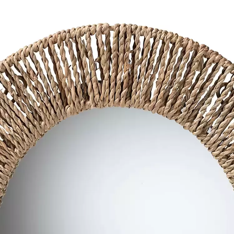 Oval Elwyn Seagrass Wall Mirror>Kirklands Home Best