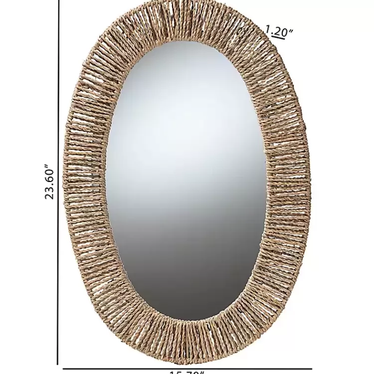 oval_elwyn_seagrass_wall_mirror_3.webp Oval Elwyn Seagrass Wall Mirror>Kirklands Home Best