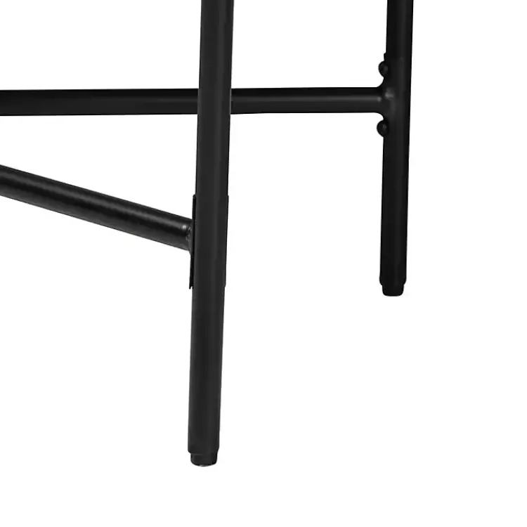 oval_light_brown_wood_x_base_console_table_4.webp Oval Light Wood X Base Console Table>Kirklands Home New