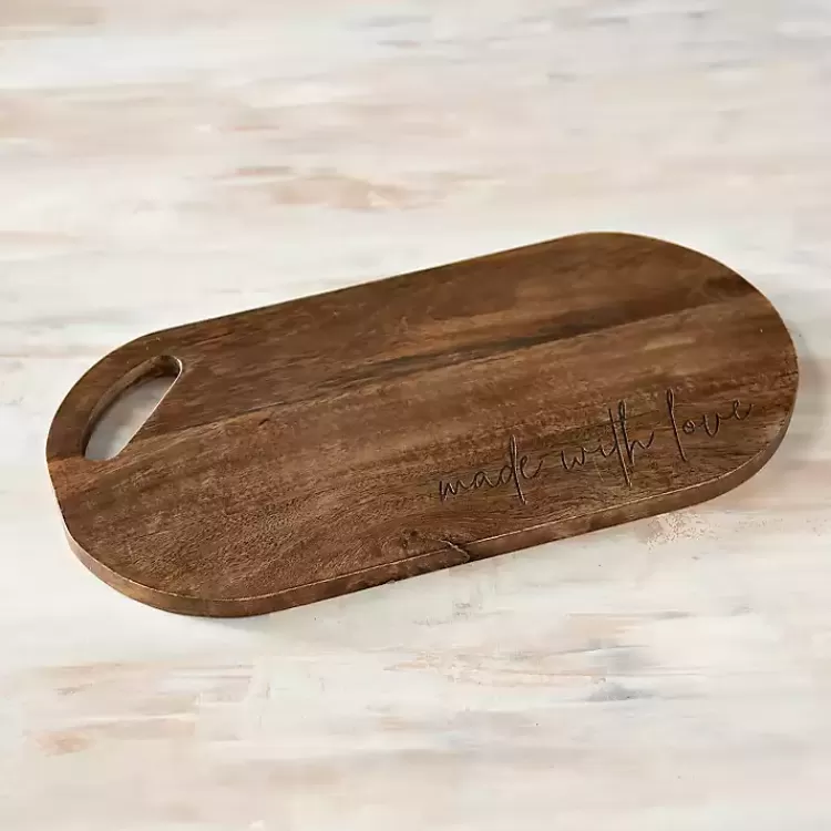 Oval Made with Love Serving Board>Kirklands Home Sale
