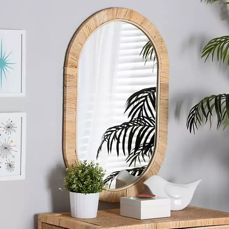 oval_mahogany_and_rattan_wall_mirror_2.webp Oval Mahogany and Rattan Wall Mirror>Kirklands Home Cheap