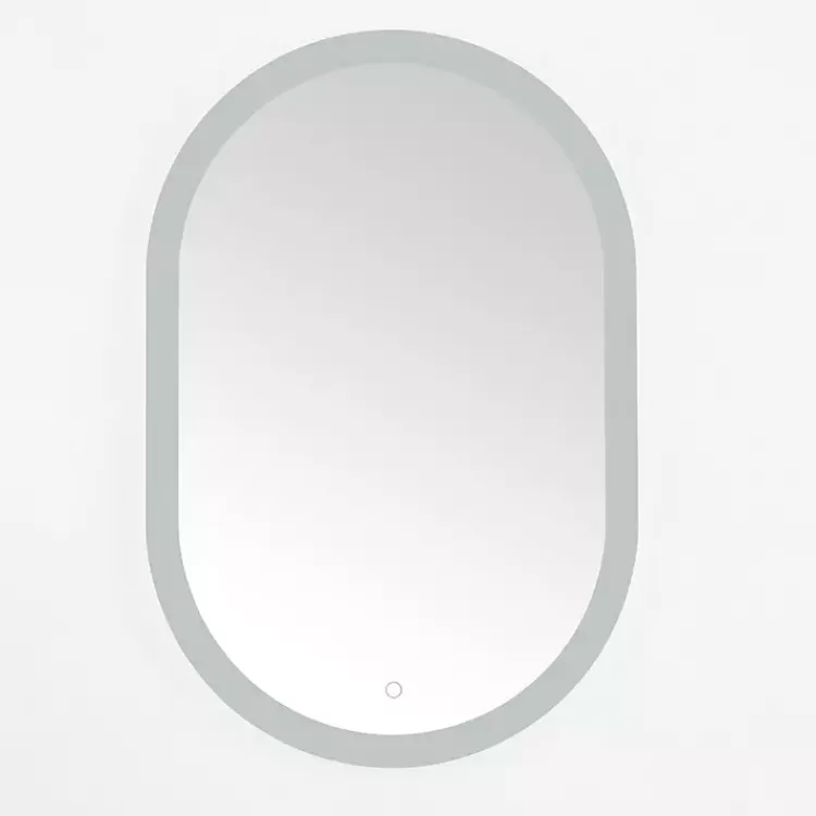 Oval Wes LED Wall Mirror>Kirklands Home Cheap