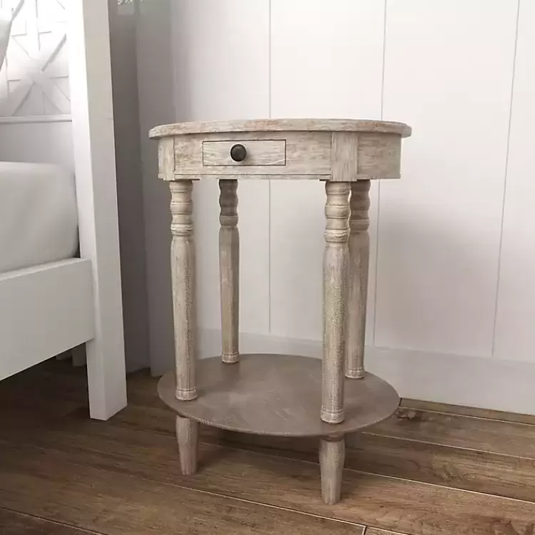 oval_whitewashed_pine_wood_side_table_10.webp Oval washed Pine Wood Side Table>Kirklands Home Store