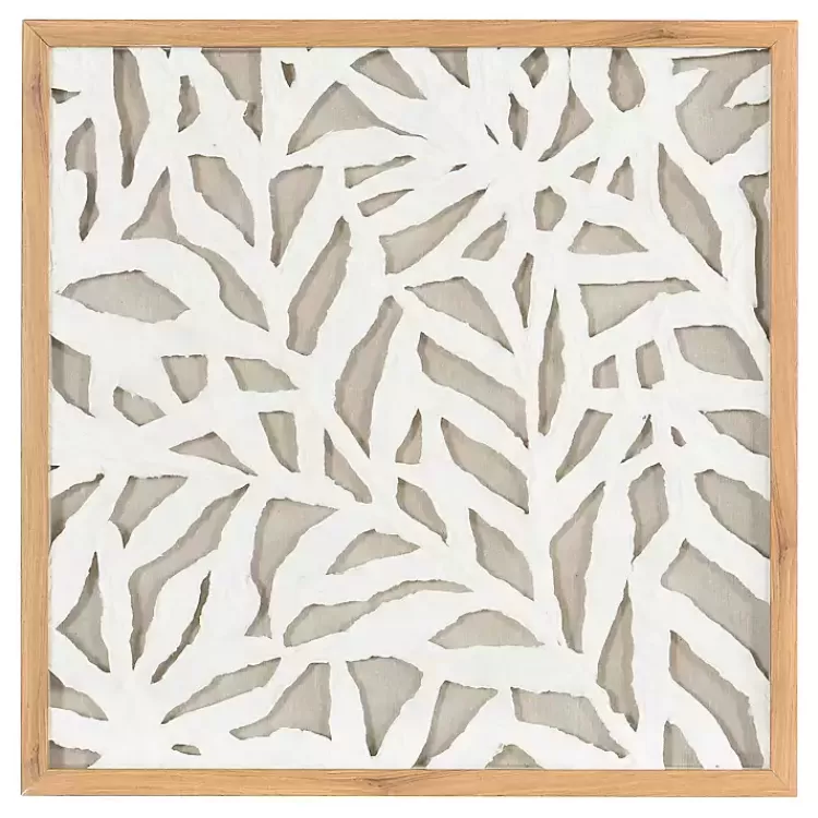 Palm Leaf I Shadowbox Wall Plaque>Kirklands Home Store