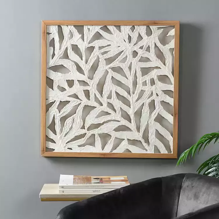 Palm Leaf I Shadowbox Wall Plaque>Kirklands Home Store