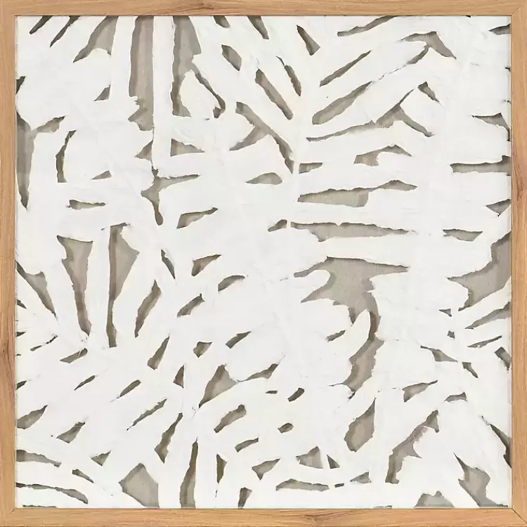 Palm Leaf II Shadowbox Wall Plaque>Kirklands Home Discount