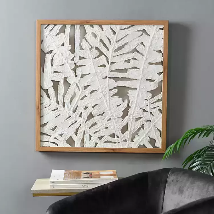 Palm Leaf II Shadowbox Wall Plaque>Kirklands Home Discount