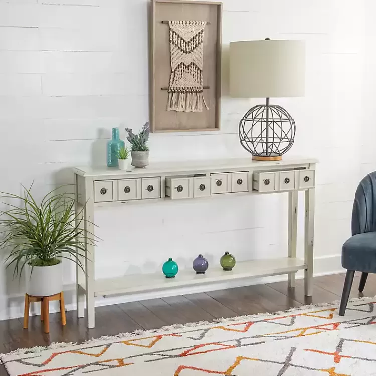 paloma_cream_drawer_console_table_2.webp Paloma Cream 4-Drawer Console Table>Kirklands Home Outlet