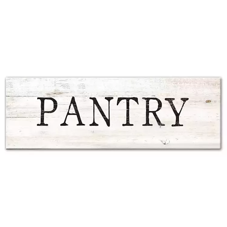 Pantry Script Canvas Art Print>Kirklands Home Best