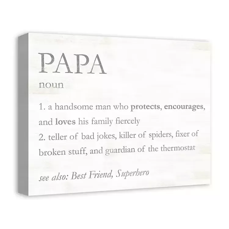 Papa Definition Wall Plaque>Kirklands Home Best