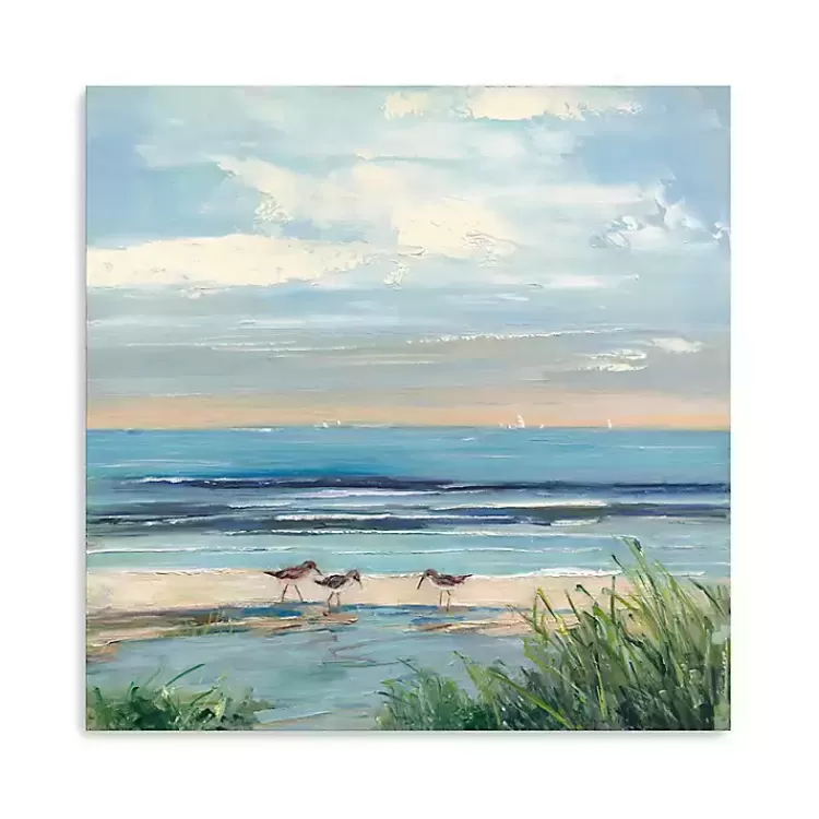 Paradise Beach Canvas Art Print, 40x40 in.>Kirklands Home Cheap