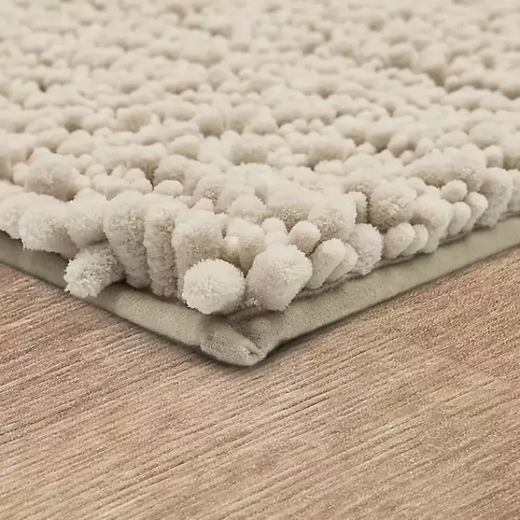 parchment_lofty_pile_chenille_bath_mat__in_2.webp Parchment Lofty Pile Chenille Bath Mat, 34 in.>Kirklands Home New